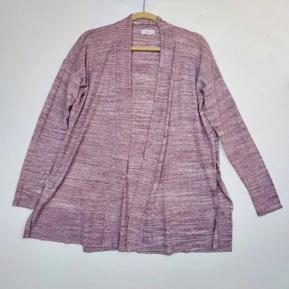 LOU & Grey Purple Cardigan Size Small - Picture 12 of 12